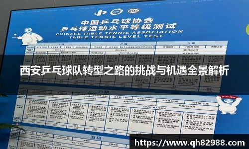 西安乒乓球队转型之路的挑战与机遇全景解析
