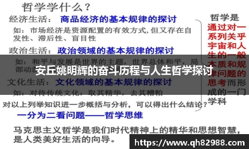 安丘姚明辉的奋斗历程与人生哲学探讨
